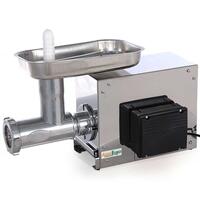 Masina electrica de tocat carne, Agrieuro SM 22 INOX, 600 W, 100 Kg/h, nr 22, motor cu inductie, IP54