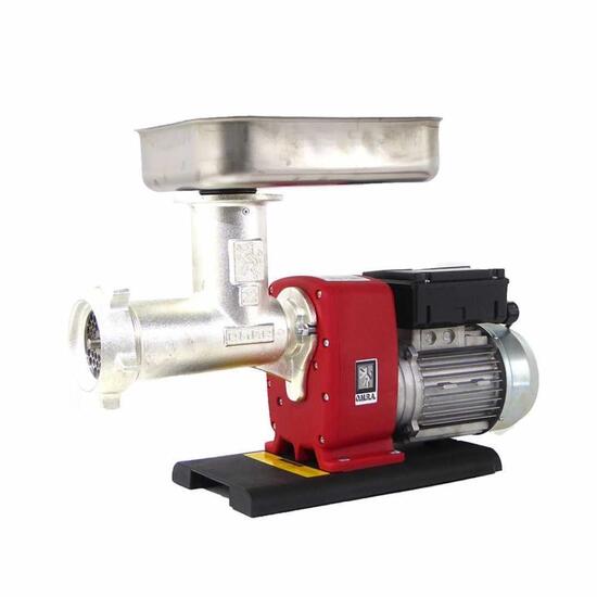 Masina electrica de tocat carne, New OMRA, 1200 W, 100 Kg/h, nr 22, motor cu inductie, IP54