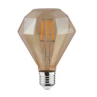 Bec decorativ LED COG 4W rustic Diamond-4 E27