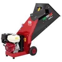 Tocator pe benzina Ceccato Tritone Maxi, maxim 80 mm, motor Honda GX390, sita pentru pregatire peleti