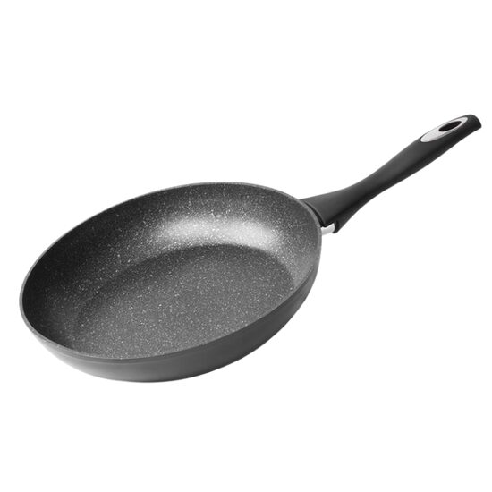 Tigaie cu acoperire marmura, MagicHome Black Line, diametru 28 cm
