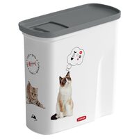 Recipient portabil Curver LovePets Cat, capacitate 2l, pentru animale de companie