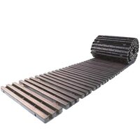 Pasarela portabila si demontabila pentru gradina Strend Pro Premium, Lungime totala 1.4 m, latime 30 cm