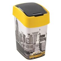 Cos de gunoi Curver Flip Bin NYC, capacitate 25L, plastic, 260x470x340 mm
