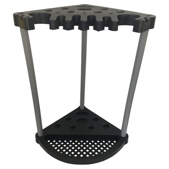 Suport de colt pentru unelte gradina Keter, dimensiune 76x61x88 cm, negru