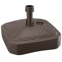Suport umbrela Curver Rattan, maro, 390x390 mm, PVC, diametru 20-26 mm