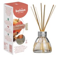Difuzor parfum cu betisoare Bolsius Apple Cinnamon, 45ml, aroma mar si scortisoara