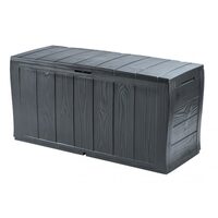 Lada depozitare accesorii gradina pentru exterior Keter 270 l, Gri, 118x45x57.5cm