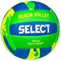Minge volei de plaja Select Beach Volley v22, Albastru/verde