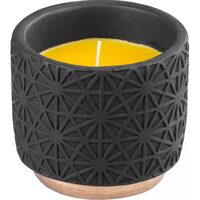Lumanare parfumata in bol negru, Strend Pro Citronella, cantitate 200 g, anti-tantari