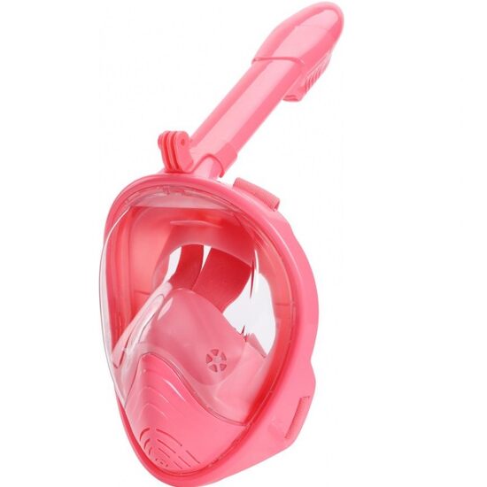 Masca de snorkeling integrala Strend Pro Pink, pentru copii