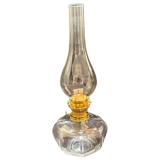 Lampa cu gaz lampant Vivatechnix TR-1018, sticla transparenta