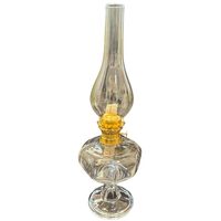 Lampa cu gaz lampant Vivatechnix TR-1020, cu picior de sticla, 430 mm