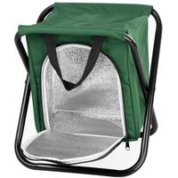 Scaun pliabil pentru pescuit Strend Pro 32x27x34 cm, max 150 kg, cu spatiu frigorific