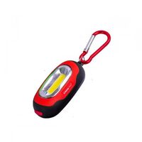 Lanterna breloc cu carabina Strend Pro, 3 moduri de iluminat, Led, 70x34x24 mm
