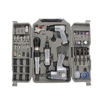 Trusa scule pneumatice 71 piese GeoTech, pentru compresor
