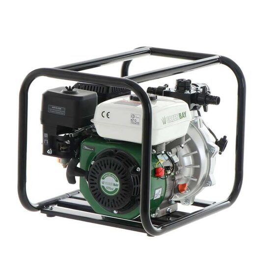 Motopompa de presiune pentru irigatii Greenbay GB-HPWP 40, adancime 6m, inaltime 70m, 7CP, 333 l/min, benzina 4 timpi