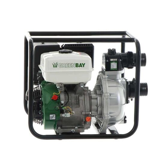 Motopompa de presiune pentru irigatii Greenbay GB-HPWP 80, adancime 6m, inaltime 76m, 15CP, 760 l/min, benzina 4 timpi