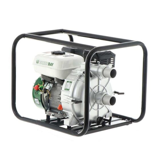 Motopompa pentru apa murdara GeoTech GB-TWP  racord 2”, 7CP, 500 l/min, benzina, 4 timpi