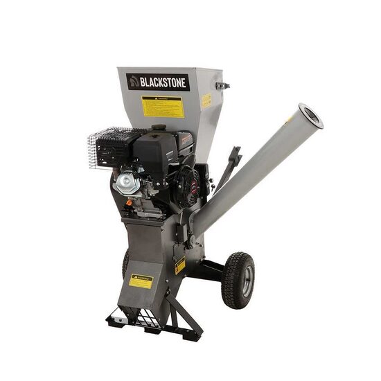 Tocator de gradina cu motor pe benzina Blackstone CSB150E-L, max 102 mm, 15 CP, transmisie curea, pornire la cheie
