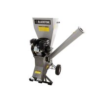 Tocator de gradina cu motor pe benzina Blackstone Motor Briggs & Stratton, max 76 mm, 6.5 CP, transmisie curea