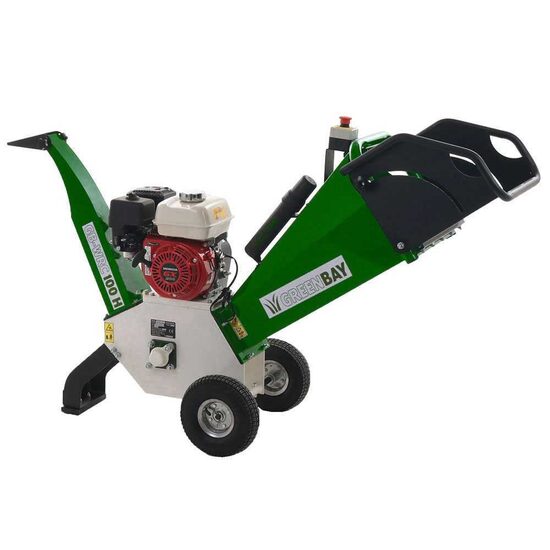 Tocator de gradina cu motor pe benzina GreenBay Motor Honda GX200, max 65 mm, 6.5 CP, transmisie curea