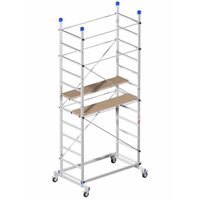 Schela mobila cu doua platforme Marchetti Aeus, max 150 kg, 4 m, Aluminiu