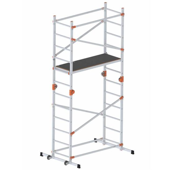 Schela mobila multifunctionala GIERRE Fast&Lock 200, max 150 kg, 4 m, Aluminiu