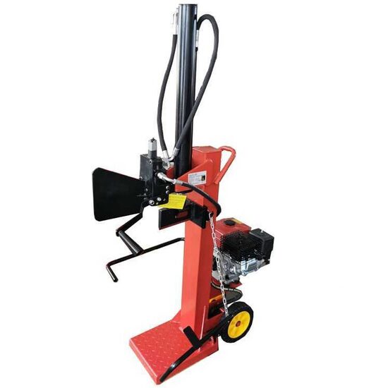 Despicator de busteni Geotech LSP 10-70VG, motor pe benzina 6.5 CP, 10 tone, max 35 cm