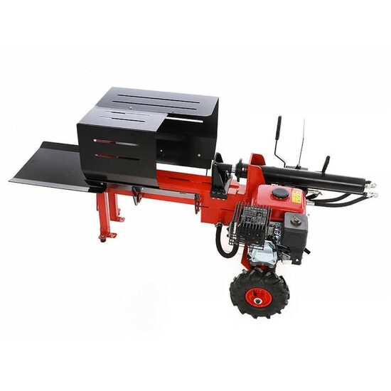 Despicator de busteni orizontal, Geotech LS12-50 HG, motor pe benzina 6.5 CP, 12 tone, max 35 cm