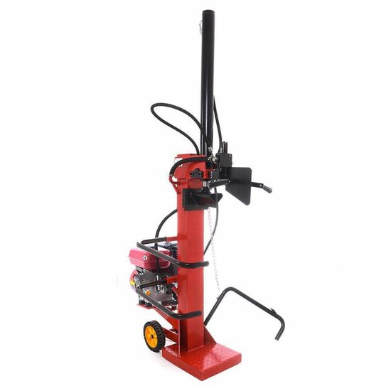 Despicator de busteni vertical, Geo Tech LSP 13-100 VG, motor pe benzina 6.5 CP, 13 tone, max 35 cm, lungime max 110 cm