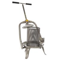 Presa manuala pentru fructe si legume Agrieuro V20, capacitate 9 l, cuva perforate Inox