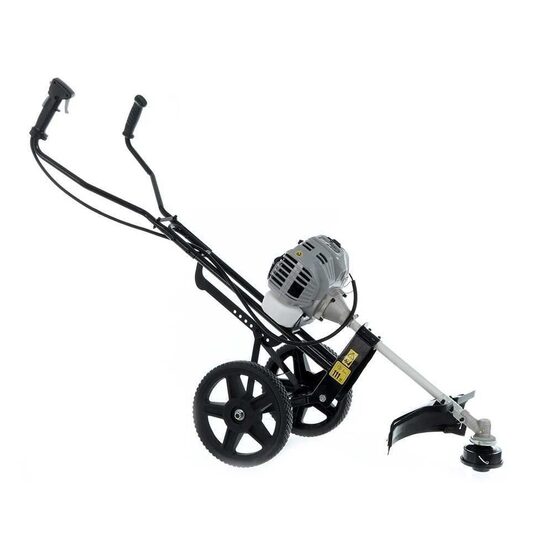 Motocositoare pe benzina, cu roti, Blackstone BW-CUT 52, putere 2 CP, diametru de taiere 30 cm, cap de taiere cu fir si lama