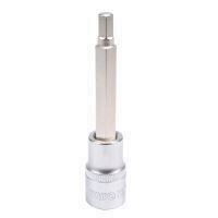 Cheie tubulara hexagonala cu adaptor Yato YT-04393, 1/2", 7x100mm, Cr-V