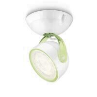 Spot Philips myLiving Dyna Green, 4W, lumina calda 2700K, LED, IP20
