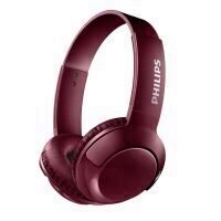 Casti on-ear Philips SHB3075RD/00, wireless, Bass+, microfon