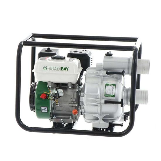 Motopompa pentru apa murdara Greenbay GB-TWP 80, 3inch, adancime 7m, inaltime 22m, 7CP, 833 l/min, benzina, 4 timpi