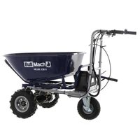 Roaba electrica BullMach 106845, 500W, max 230Kg, 157x100x70cm, basculabila, 2xbaterie Li-Ion 2Ah, 48V