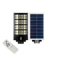 Lampa solara de iluminat stradal, GrandXL 1200W, 3066lm, lumina rece 6400K,  Senzor Miscare, Telecomanda