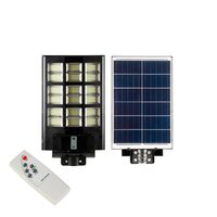 Lampa solara de iluminat stradal, GrandXL 900W, 2668lm, lumina rece 6400K,  Senzor Miscare, Telecomanda