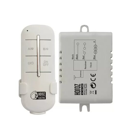 Intrerupator cu telecomanda Controller-1, 1X1000W, distanta operare 30-60 m