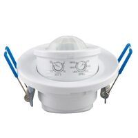 Senzor de miscare pentru tavan, alb, distanta detectie 6 m, IP20
