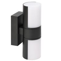 Aplica led de exterior Imperial-14W Waterproof IP54, Alb/Negru, 78x248 mm, lumina naturala 4200K, 1260 lm
