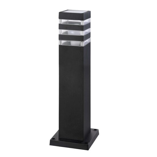 Lampa de gradina Palmera/S3, corp aluminiu, 500x90x90 mm, negru, IP44