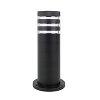 Lampa de gradina Palmera-2, corp aluminiu, 300x90 mm, negru, IP44