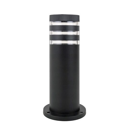 Lampa de gradina Palmera-2, corp aluminiu, 300x90 mm, negru, IP44
