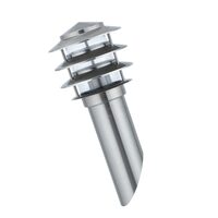 Aplica de gradina Kayin-1, corp Inox, 390x150 mm, IP44, E27