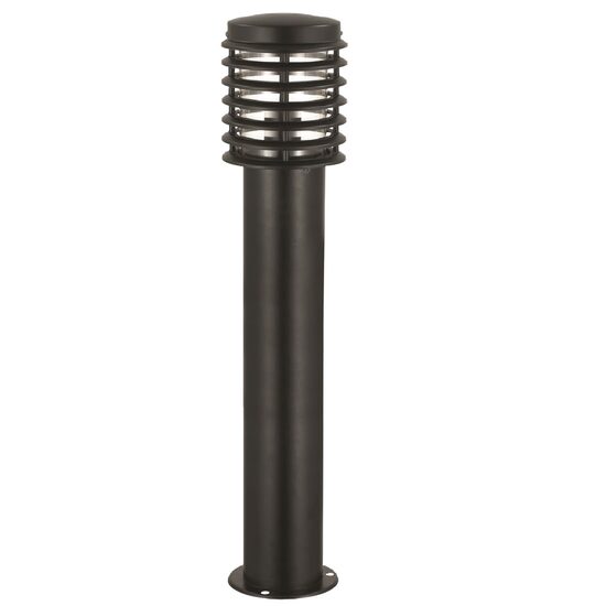 Lampa de gradina Palmiye-3, corp otel inox galvanizat, Negru, 500x150 mm, IP44, E27