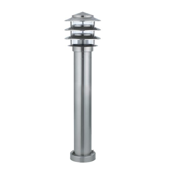 Lampa de gradina Kayin-4, corp otel inox, 800x150 mm, IP44, E27
