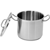 Oala cu capac, uz profesional Yato Gastro 24x20 cm, Inox alimentar, 9 l
